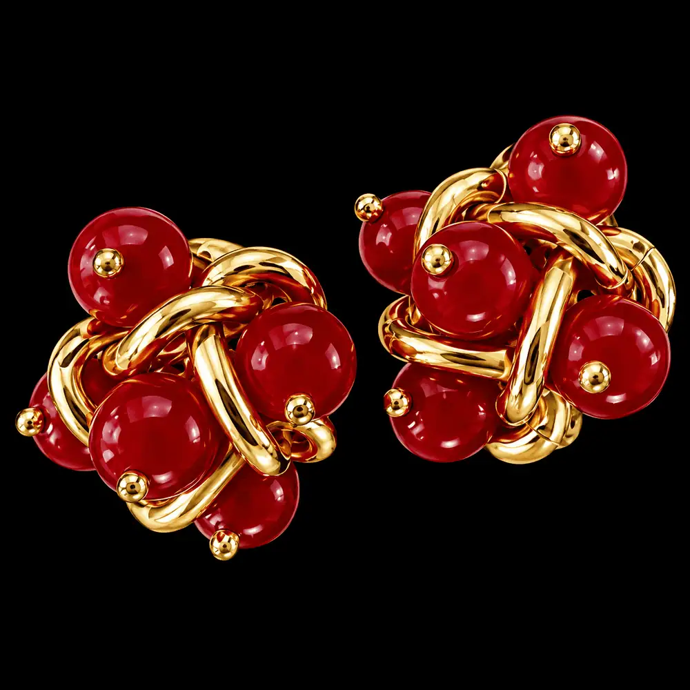 Golden Needle London Earrings
