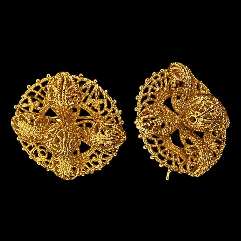 Golden Needle London Gold Earrings