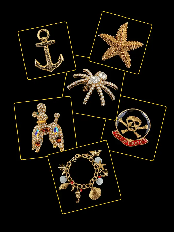 Golden Needle London Vintage Accessories